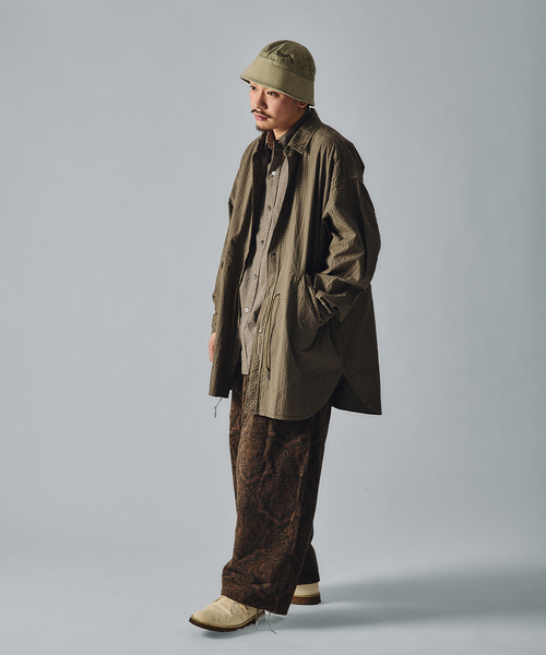 JOURNAL STANDARD J.S HOMESTEAD(ジャーナルスタンダードホームステッド)の「J.S.Homestead / ペイズリープリント エアークルーパンツ(その他パンツ・メンズ・ブラウン/ボルドー/ブラック・MEDIUM/LARGE)」の7枚目の写真