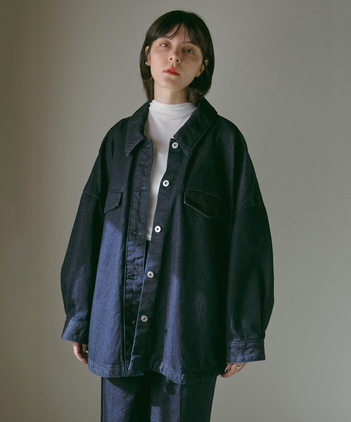 clane manof クラネ　マノフ　オーバーサイズデニムジャケット セール】OVER SIZE DENIM JACKET（デニムジャケット）｜MANOF（マノフ