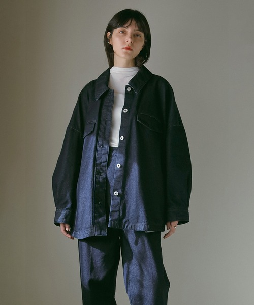 clane manof クラネ　マノフ　オーバーサイズデニムジャケット MANOF マノフ “OVER SIZE DENIM JACKET” オーバーサイズデニム