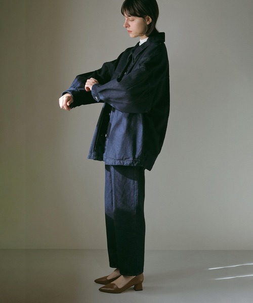 セール】OVER SIZE DENIM JACKET（デニムジャケット）｜MANOF