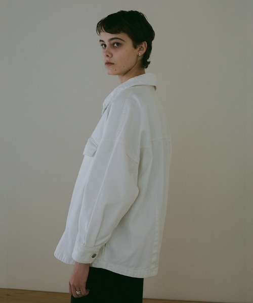 セール】OVER SIZE DENIM JACKET（デニムジャケット）｜MANOF