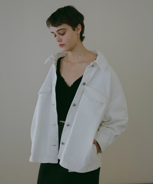 セール】OVER SIZE DENIM JACKET（デニムジャケット）｜MANOF