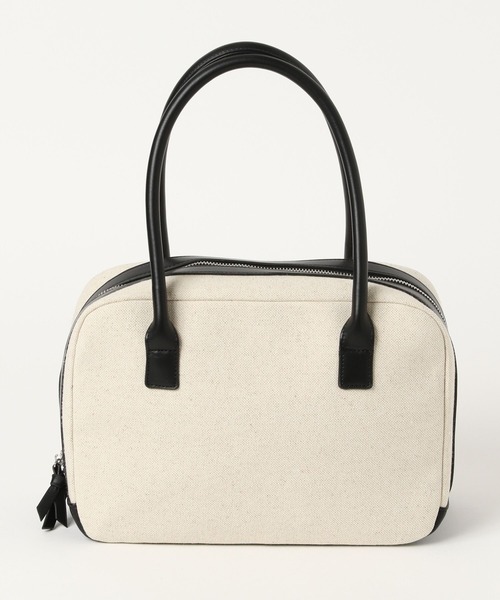 A part by(アパートバイ)の「バイカラーキャンバスボストン(ボストンバッグ・レディース・ライトブラウン/ブラック・FREE)」の12枚目の写真