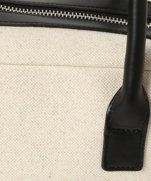 A part by(アパートバイ)の「バイカラーキャンバスボストン(ボストンバッグ・レディース・ライトブラウン/ブラック・FREE)」の13枚目の写真