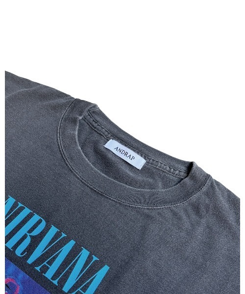 ANDRAP/アンドラップ/NIRVANA S/S TEE/ニルヴァーナ 半袖Tシャツ