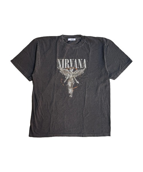 ANDRAP/アンドラップ/NIRVANA S/S TEE/ニルヴァーナ 半袖Tシャツ