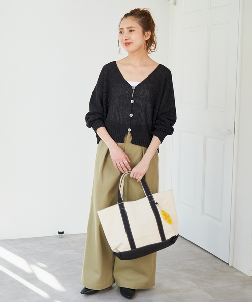 Spick & Span（スピックアンドスパン）の「Cup in ベアキャミソール（インナーウェア/肌着・レディース・ブラック/ホワイト・FREE）」の14枚目の写真