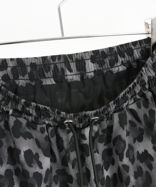 mp13371-Soft Touch Leopard Pattern Shorts ショートパンツ