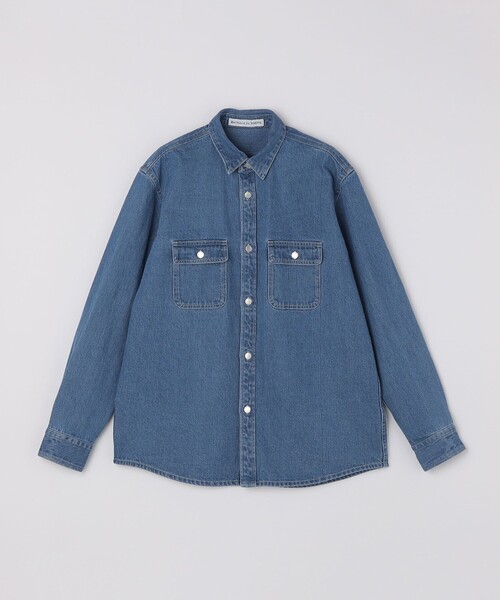 セール】BATEAUX DE SHIPS: デニム シャツ アウター（シャツ/ブラウス