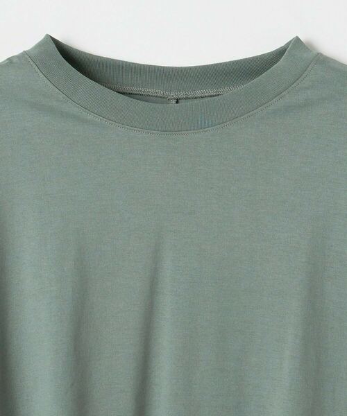 ADIEU TRISTESSE(アデュートリステス)の「60/2天竺Tシャツ(Tシャツ/カットソー・レディース・ブルーグレー/ストライプ/ライトグレー・FREE)」の5枚目の写真