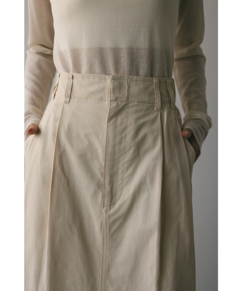 STYLEMIXER（スタイルミキサー）の「フロントスリットタックスカート（スカート・レディース・レッド/アイボリー/ブラック・SMALL/MEDIUM）」の9枚目の写真