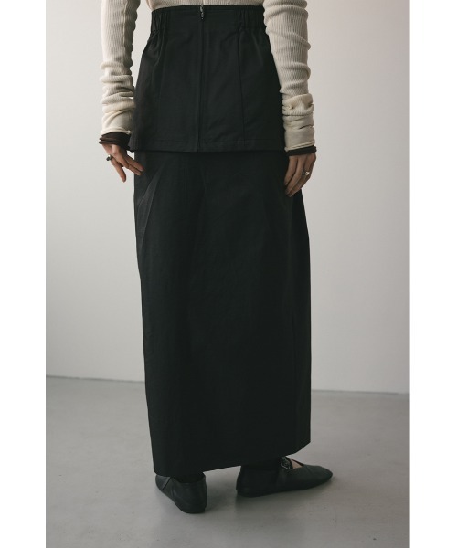 STYLEMIXER（スタイルミキサー）の「フロントスリットタックスカート（スカート・レディース・レッド/アイボリー/ブラック・SMALL/MEDIUM）」の17枚目の写真