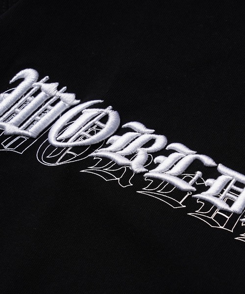 RIPPER（リッパー）の「【RIPPER】ワールド RIPPER 刺繍 ヘビーウェイト Tシャツ / World RIPPER Embroidered Heavyweight T-Shirt（Tシャツ/カットソー・メンズ・ホワイト/ブラック/グレー・M/L）」の10枚目の写真