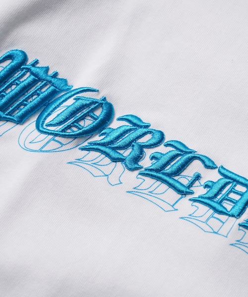 RIPPER（リッパー）の「【RIPPER】ワールド RIPPER 刺繍 ヘビーウェイト Tシャツ / World RIPPER Embroidered Heavyweight T-Shirt（Tシャツ/カットソー・メンズ・ホワイト/ブラック/グレー・M/L）」の19枚目の写真