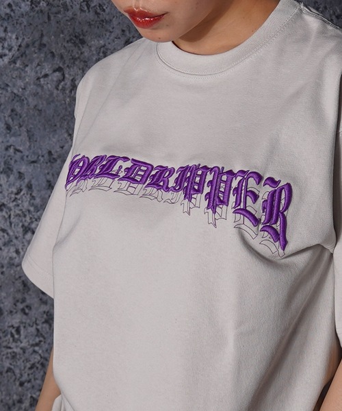 RIPPER（リッパー）の「【RIPPER】ワールド RIPPER 刺繍 ヘビーウェイト Tシャツ / World RIPPER Embroidered Heavyweight T-Shirt（Tシャツ/カットソー・メンズ・ホワイト/ブラック/グレー・M/L）」の22枚目の写真
