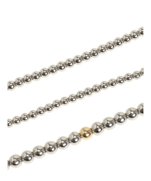 Ungrid（アングリッド）の「メタルボールビーズネックレス（ネックレス・レディース・シルバー・FREE）」の18枚目の写真