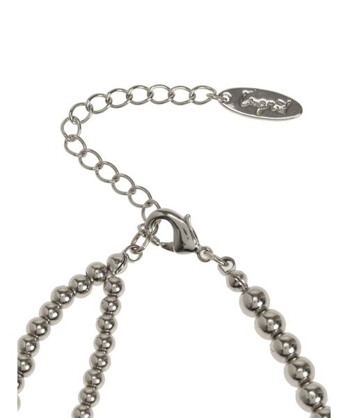 Ungrid（アングリッド）の「メタルボールビーズネックレス（ネックレス・レディース・シルバー・FREE）」の19枚目の写真