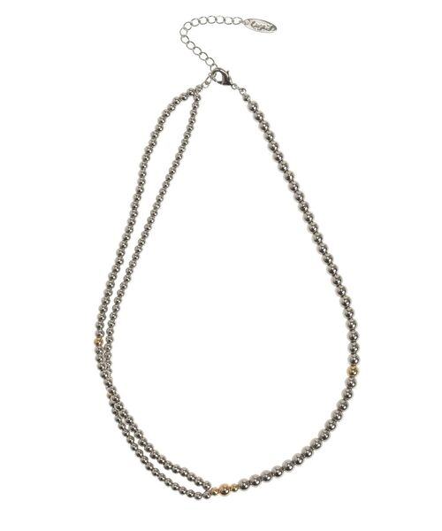 Ungrid（アングリッド）の「メタルボールビーズネックレス（ネックレス・レディース・シルバー・FREE）」の20枚目の写真