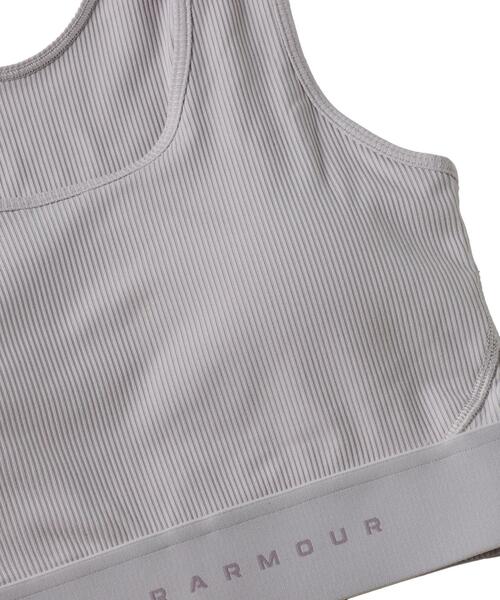 UNDER ARMOUR（アンダーアーマー）の「UAリブ ブラ ミディアムサポート（トレーニング/レディース）（スポーツブラ・レディース・ベージュ・S/M/XL/L）」の4枚目の写真