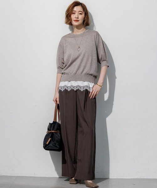 23区（ニジュウサンク）の「【WEB限定】グラスホルダー ネックレス（ネックレス・レディース・シルバー系・F）」の14枚目の写真