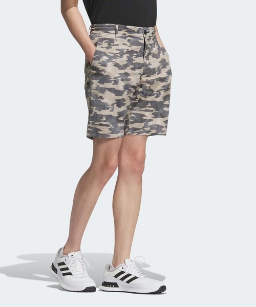 セール】撥水 カモフラージュ柄ショートパンツ【adidas Golf