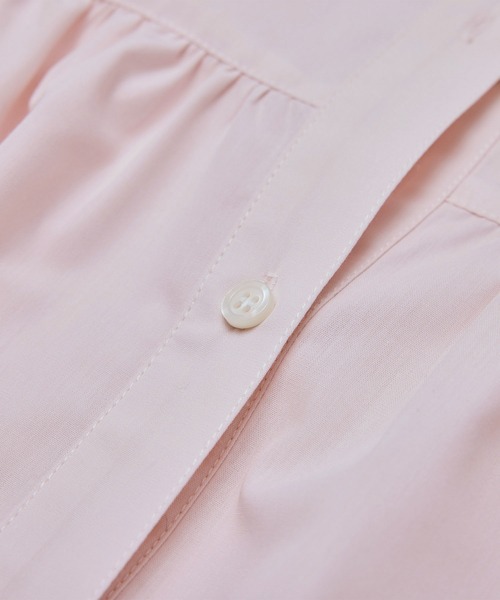 ROPE' PICNIC(ロペピクニック)の「【UV対応・防シワ】フレンチペプラムシャツ(シャツ/ブラウス・レディース・オフホワイト/ブルー/サックスブルー/ピンク・38)」の20枚目の写真