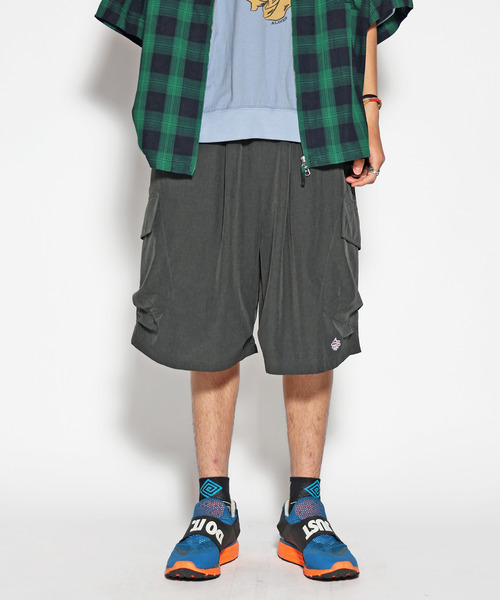 ALDIES(アールディーズ)の「Vintage Army Shorts / ヴィンテージアーミーショーツ(その他パンツ・メンズ・ブルー/グレー/ベージュ・SMALL/MEDIUM/LARGE/X-LARGE)」の2枚目の写真