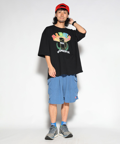 ALDIES(アールディーズ)の「Vintage Army Shorts / ヴィンテージアーミーショーツ(その他パンツ・メンズ・ブルー/グレー/ベージュ・SMALL/MEDIUM/LARGE/X-LARGE)」の3枚目の写真