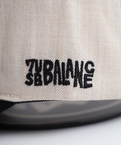 7Union（セブンユニオン）の「7UNION NATIVE SKULL 7USB スカル 刺繍 5パネルキャップ（キャップ・メンズ・オートミール/ブラック・FREE）」の9枚目の写真