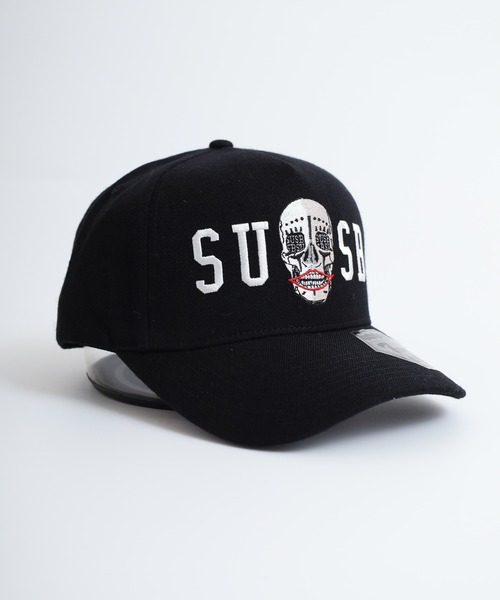 7Union（セブンユニオン）の「7UNION NATIVE SKULL 7USB スカル 刺繍 5パネルキャップ（キャップ・メンズ・オートミール/ブラック・FREE）」の3枚目の写真