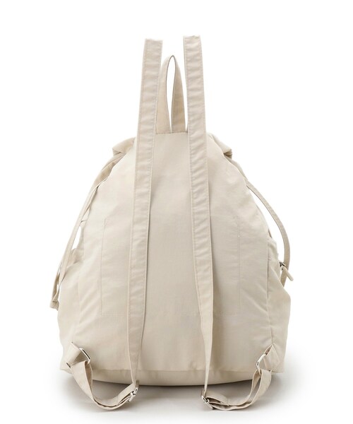 grove（グローブ）の「【晴れの日も雨の日も】撥水フラップナイロンリュック（バックパック/リュック・レディース・ブラック/ライトベージュ・00）」の13枚目の写真