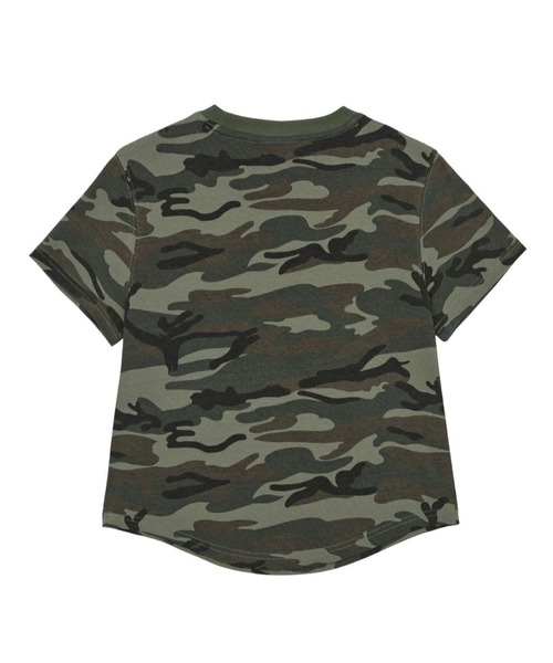 AMESWORLDWIDE（アメスワールドワイド）の「★K-POPアイドル着用　AMES WORLDWIDE ／HOTFIXクロップT（Tシャツ/カットソー・レディース・ホワイト/ブラック/カーキ・FREE）」の6枚目の写真