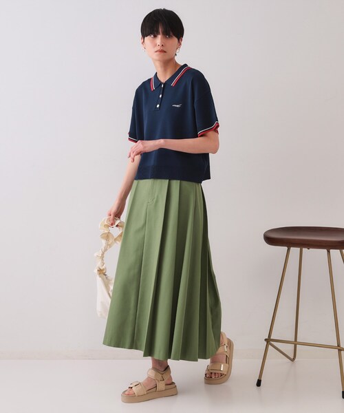 OPAQUE.CLIP（オペークドットクリップ）の「厚底スポーティーサンダル（サンダル・レディース・ベージュ/ブラック・03/02）」の11枚目の写真