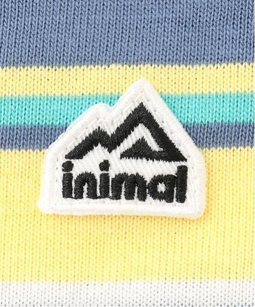 minimal(ミニマル)の「ボーダーTシャツ(Tシャツ/カットソー・キッズ・イエロー/黄緑系/オレンジ/ブラック・100cm/110cm/120cm/90cm/130cm/140cm)」の22枚目の写真