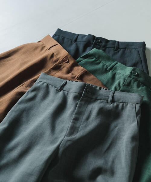 ITEMS URBANRESEARCH(アイテムズ アーバンリサーチ)の「『イージーケア/速乾/UVカット』『セットアップ対応』クイックドライリネンタッチイージーパンツ(その他パンツ・メンズ・ブラウン/グリーン/ブラック/チャコールグレー・MEDIUM/LARGE)」の21枚目の写真