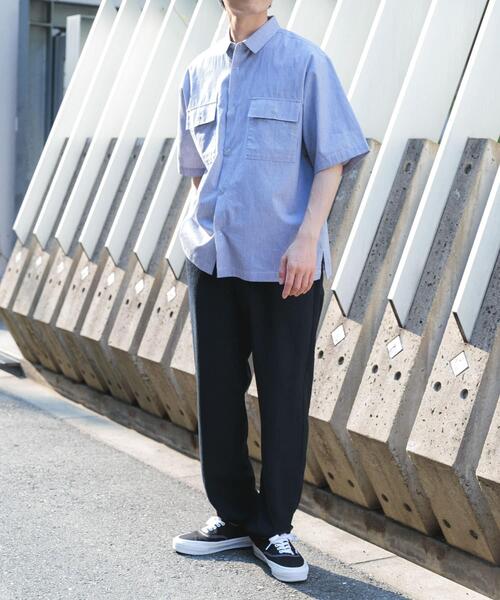 ITEMS URBANRESEARCH(アイテムズ アーバンリサーチ)の「『イージーケア/速乾/UVカット』『セットアップ対応』クイックドライリネンタッチイージーパンツ(その他パンツ・メンズ・ブラウン/グリーン/ブラック/チャコールグレー・MEDIUM/LARGE)」の17枚目の写真