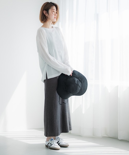 coca（coca）（コカ）の「【WEB限定セール】外で着られるブラワンピース OUT BRA ホルターネックカップ付きワンピース（ワンピース・レディース・チャコール/ブラック・S/M/L）」の10枚目の写真