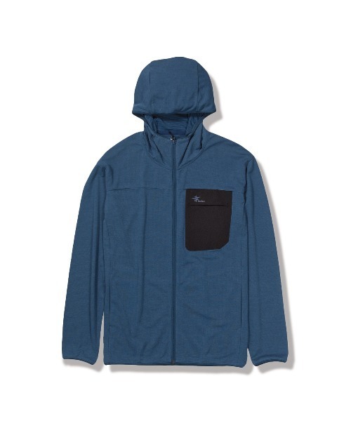 Foxfire SCORON フード付きパーカー S ネイビー/ブルー Foxfire - SCフーディ（パーカー）（スコーロン）(Men's