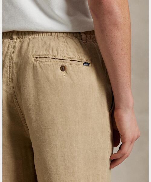 ポロラルフローレン プレップスタースリムテーパードリネ パンツ XS 新品 本物 Polo プレップスター スリム テーパード リネン パンツ（その他