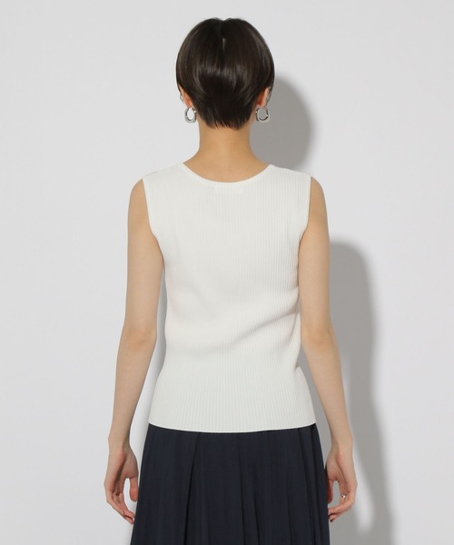 Elura（エルーラ）の「サラサラタッチリブプルオーバー/321516（ニット/セーター・レディース・ダークブラウン/ホワイト/ブラック・FREE）」の14枚目の写真