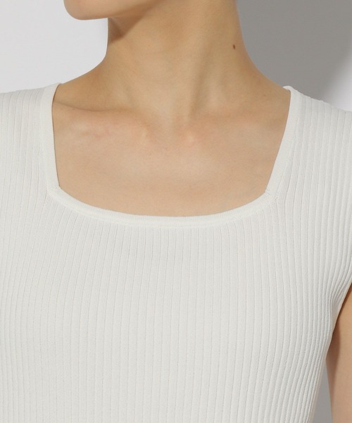 Elura（エルーラ）の「サラサラタッチリブプルオーバー/321516（ニット/セーター・レディース・ダークブラウン/ホワイト/ブラック・FREE）」の15枚目の写真