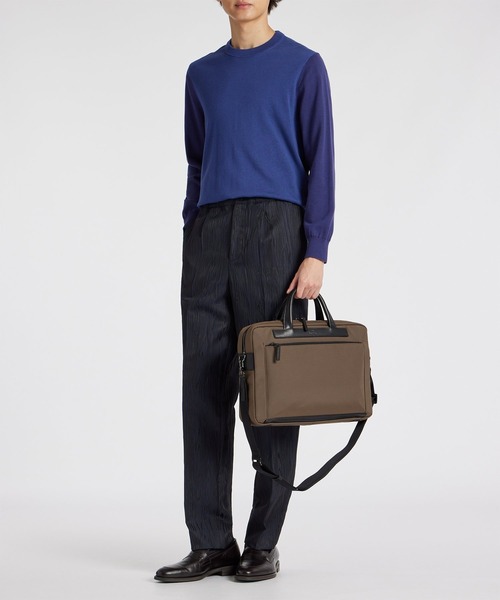 Paul Smith(ポールスミス)の「PS Paul Smith ビジネス ナイロン 2Wayブリーフケース【553416 B192F】(ビジネスバッグ・メンズ・ブラック・FREE)」の11枚目の写真