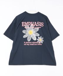 GORGE（ゴージ）の「《発泡プリント×ラメ映え》レディース 半袖Tシャツ ゆるシルエット カジュアル 春夏秋（Tシャツ/カットソー）」