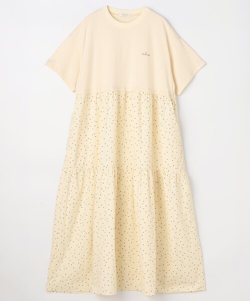 Plantation ドッキングカラー ワンピース ゆったり 日本製 Plantation プランテーション/WOMEN'S Tops/ワンピース| A-net