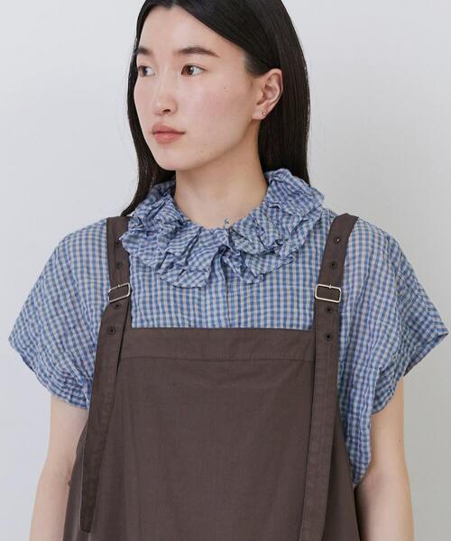 conges payes ADIEU TRISTESSE(コンジェ ペイエ アデュートリステス)の「【1月ベストセラーブランド内4位】レイヤードサロペット(サロペット/オーバーオール・レディース・インディゴブルー/グリーン/ブラウン/ブラック・38)」の19枚目の写真