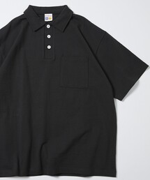HEAVY WEIGHT / ヘビーウェイト ポロネック ショートスリーブTシャツ/10.5オンス