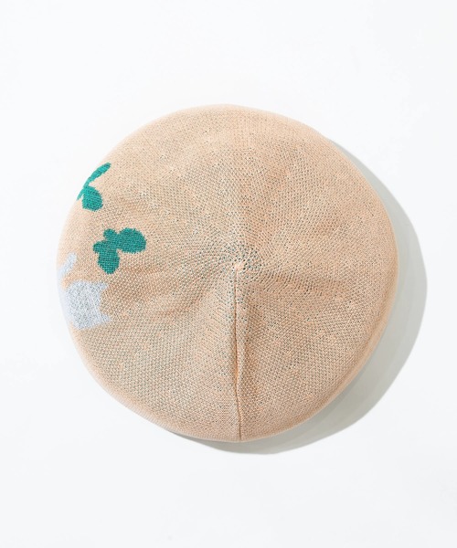 go slow caravan(ゴースローキャラバン)の「HUT/ハット koneko beret(ハンチング/ベレー帽・レディース・オレンジ系その他/ベージュ・FREE)」の3枚目の写真