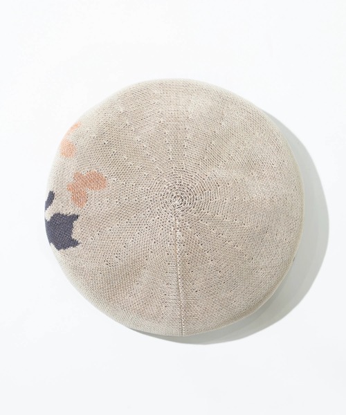 go slow caravan(ゴースローキャラバン)の「HUT/ハット koneko beret(ハンチング/ベレー帽・レディース・オレンジ系その他/ベージュ・FREE)」の7枚目の写真