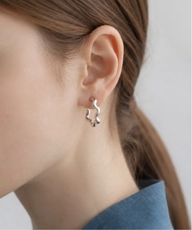 【rae】うねうねフープピアス