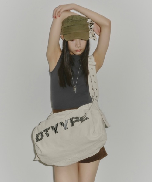 DTYYPE（ドタイプ）の「カットオフ切り替えワークキャップ（キャップ・レディース・ブラック/カーキ・FREE）」の10枚目の写真